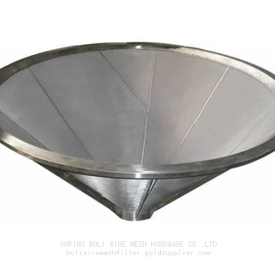 BOLI Stainless Steel Wire Mesh Round Filter Disc Metal Mesh Screen Filter Disk Black Wire Cloth Weave Filter Disc