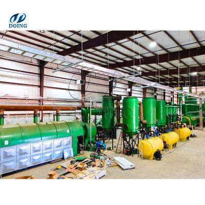 Waste Pyrolysis Plant Scrap Tires Pyrolysis to Oil Gas Recycling Machine photo-3