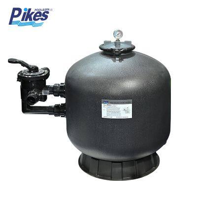 Factory Supply 1.5'' Fiberglass Plastic Sand Filter with Multiport Valve for Small Swimming Pools Top/Side Mounted