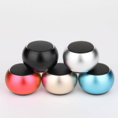 2023 Hot Selling Matt Rubber Finishing with Custom Mirror Laser Logo Mini HiFi Portable Speaker 3W