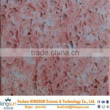 Popular pink quartz slab /quartz stone with 12mm to 35mm thickness/excellent quality qiartz stone