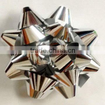 star ribbon bow/loops ribbon/machine bow for gift packaging or holiday decoration