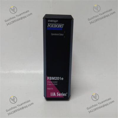 FOXBORO FBM201e P0924TR Analog Input Module