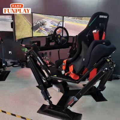 VR F1 Racing Simulator 6DOF Full Motion Professional Rig PC PS5 Xbox