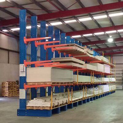 Warehouse Rack Cantilever Racking Systems Metal Storages Rack Heavy Duty Cantilever Racks for Sale photo-4