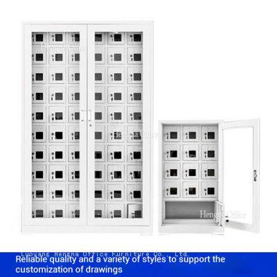 Commercial-Grade Laptop & Phone Charging Station with Internal AC Sockets | Secure Academic Device Locker for University Libraries