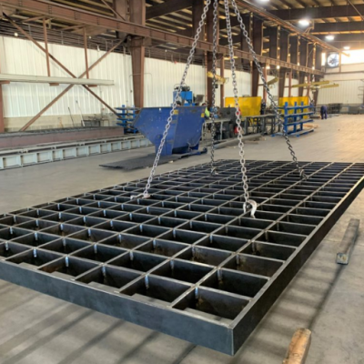 Special-Shaped Interlocking Steel Grating for Retrofit and Renovation Projects photo-4