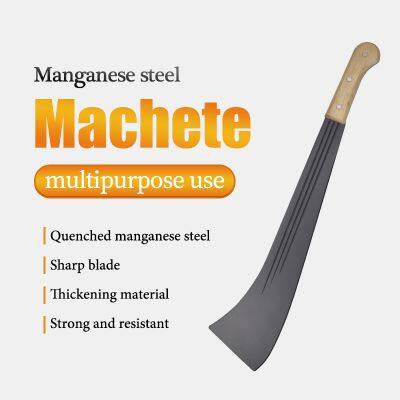 Тяжелый мachete-нож длиной 24 дюйма, клещерез с углеродистой сталью, мachete для сельского хозяйства и сельского производства