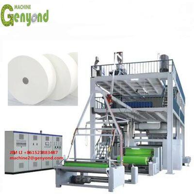 PP Nonwovens Fabric Polypropylene Melt Blown Extruder Machine Production Line
