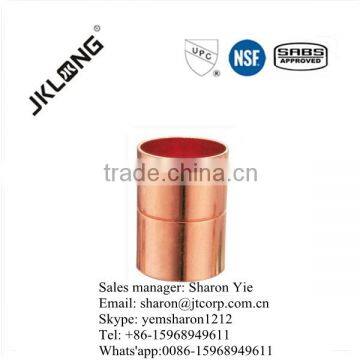 Copper solder joint socket fitting