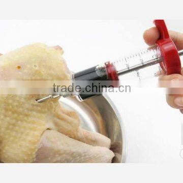 Hot Amazon Meat Marinade Injector Turkey BBQ Tool Chicken Flavor Syringe For Kitchen Cooking Tool photo-4