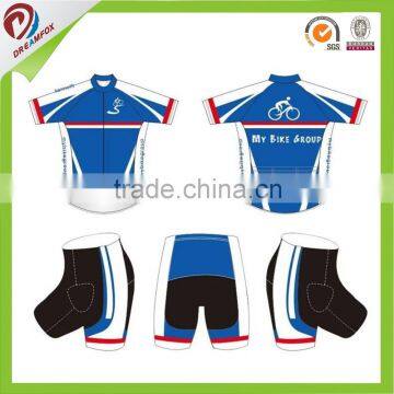 wholesales china cycling shorts sublimation cheap cycling jersey