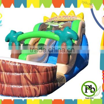 0.55mm pvc inflatable water pool slide