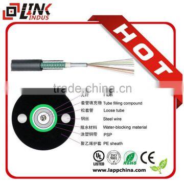 long-distance communication and LAN Central tube cable aerial 24 core multimode fiber optic cable