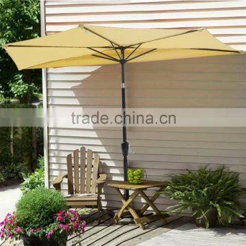 10 Feet modern patio half Umbrella