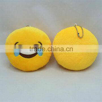 IPhone Emoji Smiley Emoticon Yellow Pillow Plush Emoji Keychains photo-2