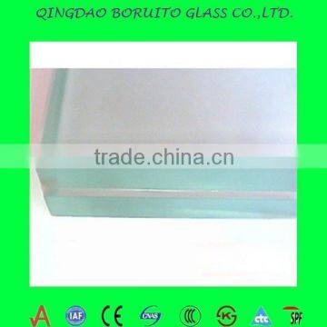 Ultra Clear Tempered Laminated Glass with PVB Film