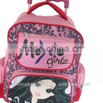 2014 Newest Fashional Cute School Trollely Bags for Kids