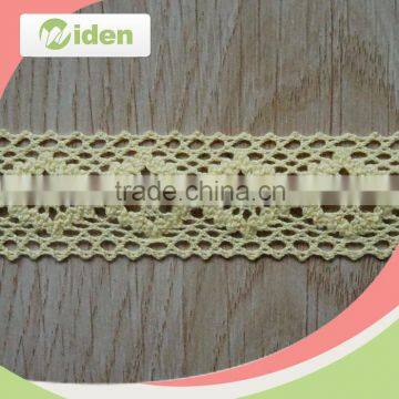 Professional QC team make-to-order beautiful crochet cotton lace trim