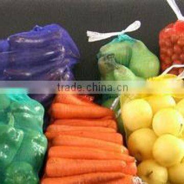 HDPE violet mesh bags for vegetables and fruits