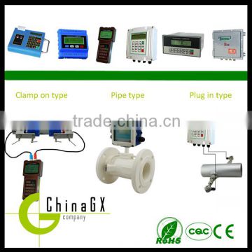 price digital ultrasonic milk / food / sewage flow meter