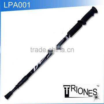 (130384) Outdoor Portable Aluminum Alloy Extendable Alpenstock Walking Stick