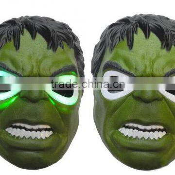 The party supplies Animation festival light iron man mask led spider-man light ultraman mask