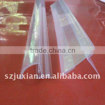 Supermarket Plastic Data Holder Strip