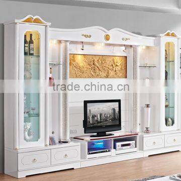 Modern living room furniture white tv stand popular tv table AET-A229