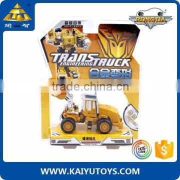 Five-in-one Diecast Model Car Metal Car Sharp Claw Model Tractor