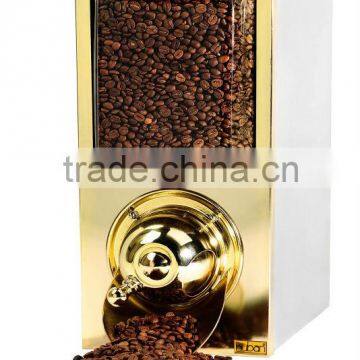 Coffee Silo, Coffee Bean Dispenser, Dispenser Box for Coffee Beans, Coffee Bean Dispensing Cabinets, Rectangular Silo for Coffee