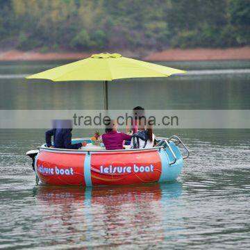 Enjoyable popular Water park equipment adult electric bumper boat for sale