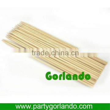 High Quality Disposable Custom Barbecue 40cm Round Bamboo Skewer                        
                                                Quality Choice