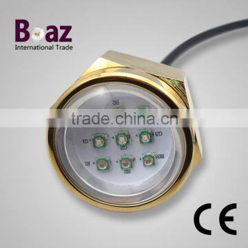 LED Under Water Boat Drain Plug Light Waterproof Yacht Light photo-2