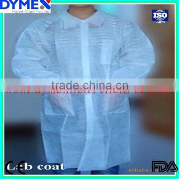 Disposable Light Weight Long Lab Coat With Poket photo-2
