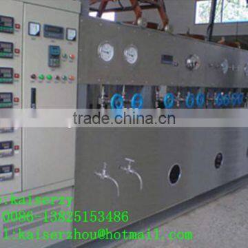 Supercritical CO2 fluid extraction machine line