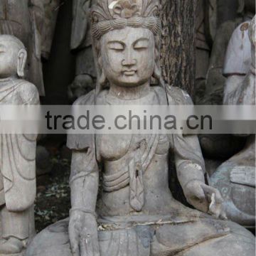 Chinese antique wooden buddha