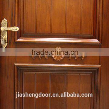 New Arrival Antique Design Carved Wooden Door for Villa photo-2