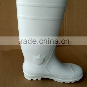 Men PVC Rain Boots With Steel Toe Cap Steel Midsole 1364