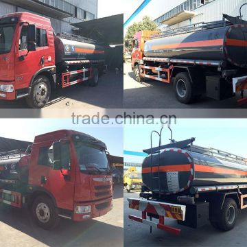 FAW chemical tank truck, Sulfuric Acid,Hydrochloric Acid,Ammonia, 10000 liters chemical tanker truck