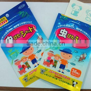 Nature plant essential non-woven mosquito repellent patch