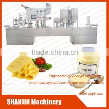 full auto cheese cup filling and sealing machine