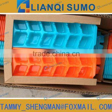LFGB Food Grade Plastic Ice Cube Tray Mould With PP Colourful photo-3