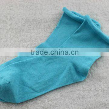 Turn cuff 100% bamboo socks