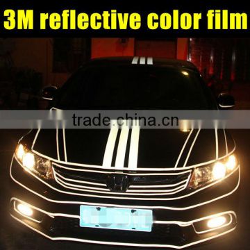 Super quality 3M reflective tape stripe 1.5cmx45.7m per roll