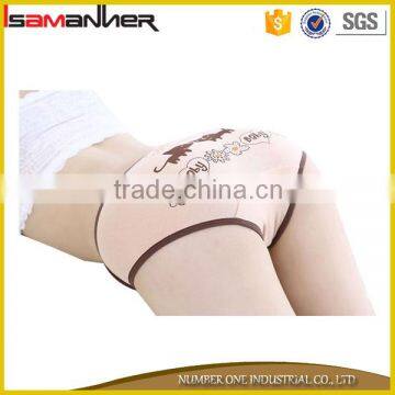 China underwear distributors cute cat printing young girls underwear panties model