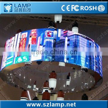 Wave Series Indoor P10 Flexible LED display