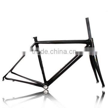 carbon frameset for road bike 48/50/52/54cm headset 1-1/8"-1-1/2"