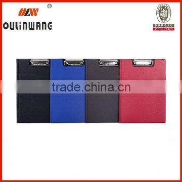 fuctional and foldable A4 size writing clip boards in pvc/plastic