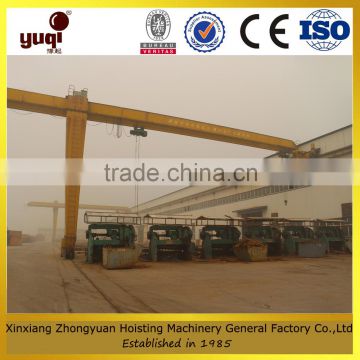 Single beam Semi Gantry Cranes With Hoist